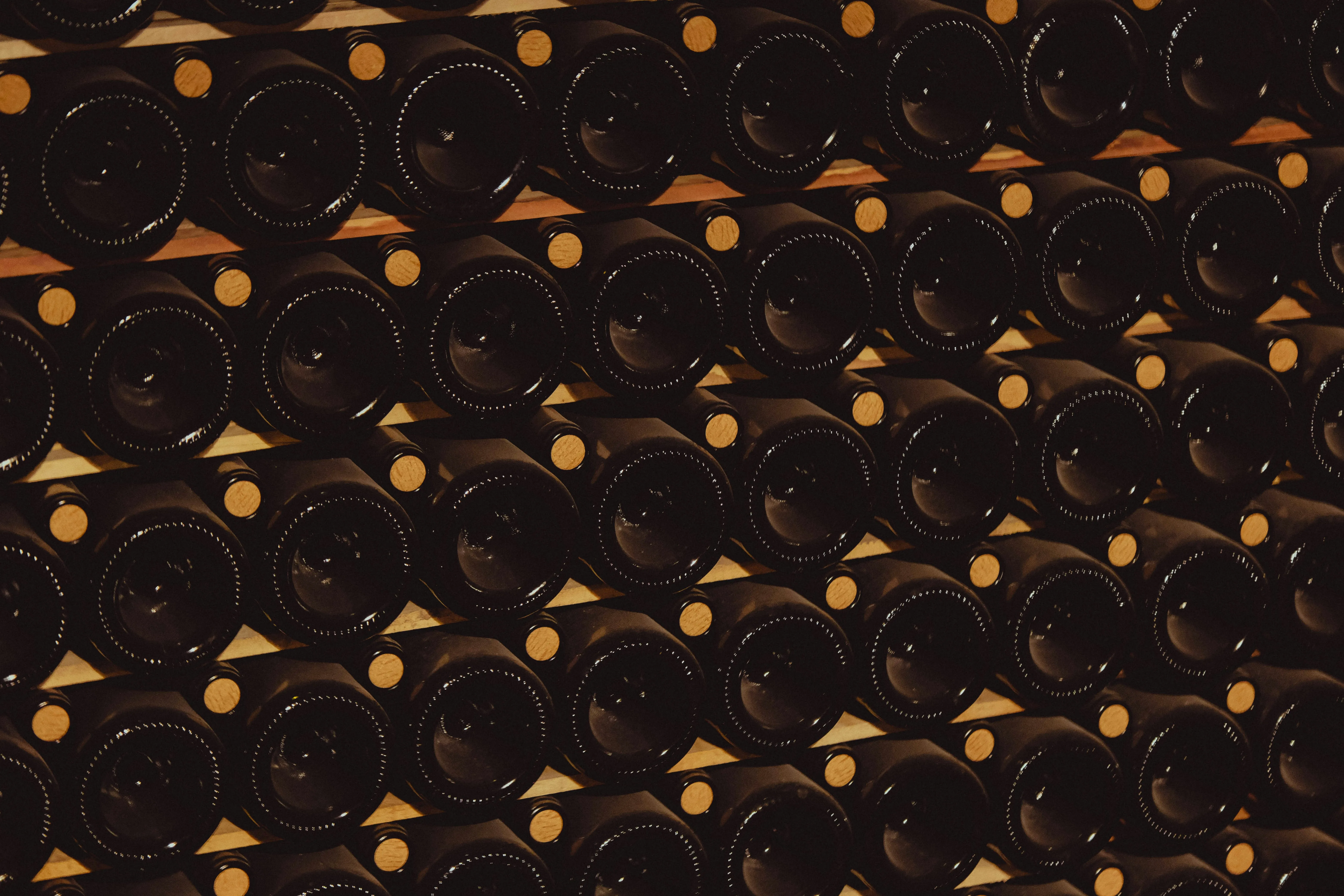 Aperçu de notre cave et de nos vins